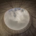 An image of a cooling tunnel in a nuclear plant.